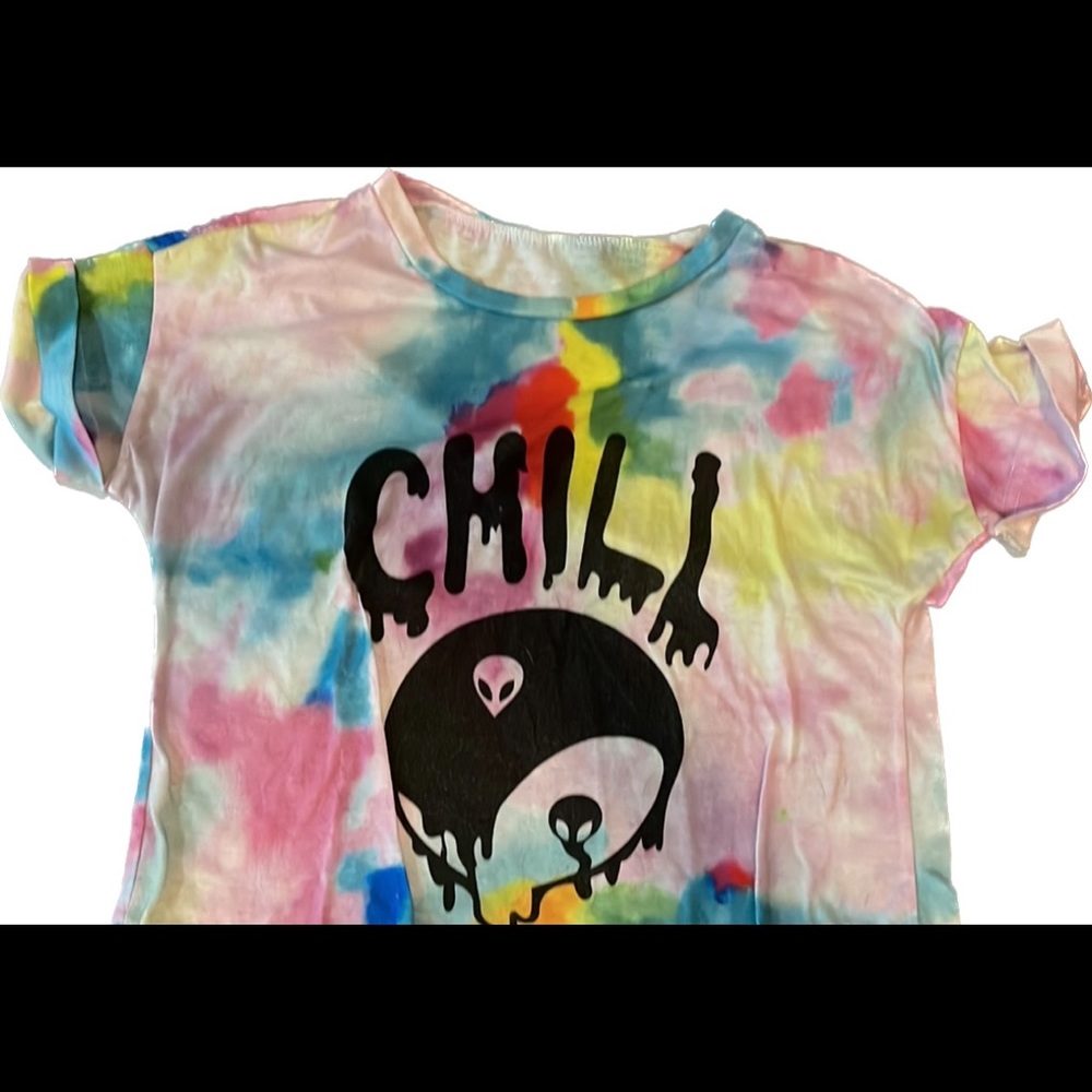 The dye crop top